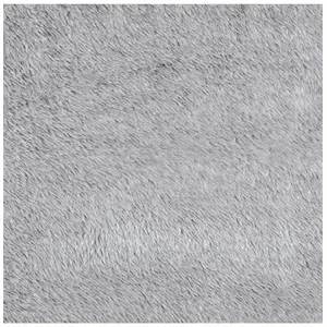 GENERIQUE Tissu doudou hermine vendu au mètre(...) - Gris