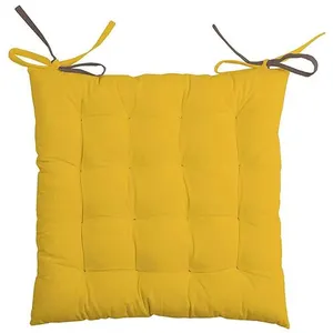 Comparateur de prix : STOF Coussin de chaise - 2 faces Moutarde taupe en coton 40 x 40 cm