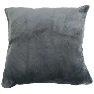 Lovely Casa Housse de coussin douceur Gris anthracite 40x40 cm