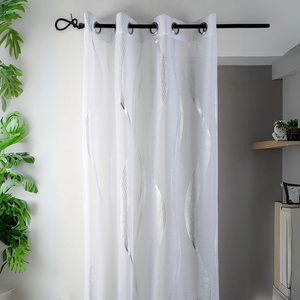Lovely Casa Voilage (135 x H240 cm) Essaouira Blanc pas cher