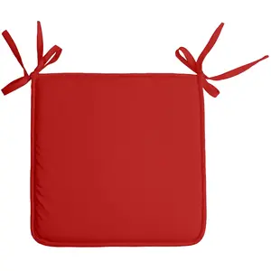 Galette de Chaise - HOME MAISON - Rouge - 38 x 38 cm - Confortable - DesignVendu parcdiscount