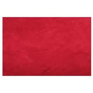 GENERIQUE Tissu uni microfibre vendu au mètre(...) - solveigrouge