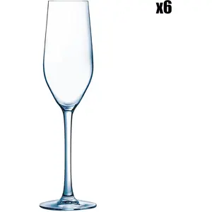 Chef&Sommelier Lot de 6 - Flûte à champagne en , 16 cl pas cher