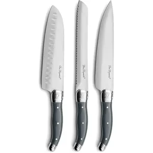 3 couteaux de cuisine en acier inoxydable 13/0 Tradition BBQ TU