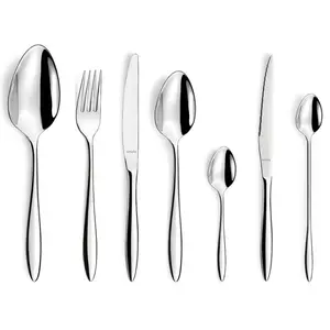 Amefa - Ménagère coffret cadeau Iliade grise - 42 pièces T.U pas cher