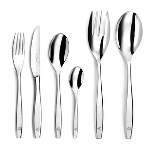 Lou Laguiole - Ménagère 50 pièces Figure Inox T.U pas cher