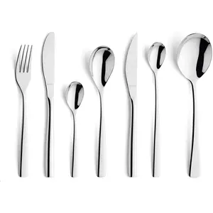 Amefa - Coffret cadeau Vesta gris  - 42 pièces OS pas cher