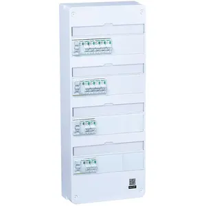 Tableau électrique pré-équipé 4 rangées 13 modules Schneider ... pas cher