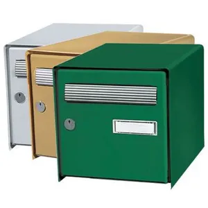 Boîte aux lettres 1 porte Diall Vert pas cher