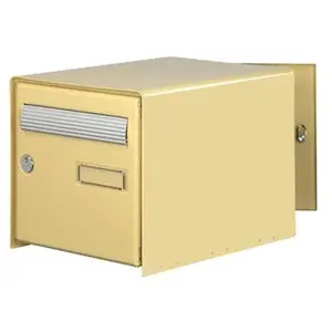 Boîte aux lettres 2 portes Diall Beige pas cher