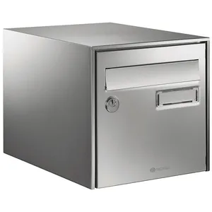 DECAYEUX Boîte aux lettres Loft inox double face pas cher