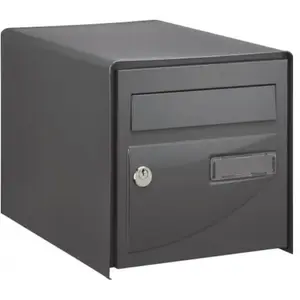 Boîte à lettres Probat simple face gris RAL 7016 - DECAYEUX - 125967 TUVendu parchampion-direct
