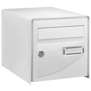 Comparateur de prix : DECAYEUX Boîte aux lettres - simple face - blanc - Probat DECAYEUX