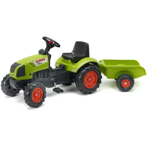 Comparateur de prix : FALK Les Petits Jardiniers Tracteur Claas Avec Remorque