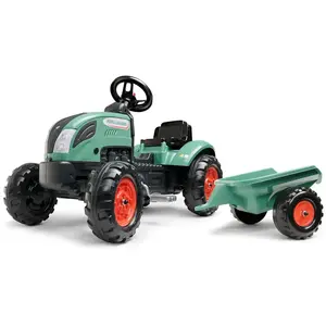 Comparateur de prix : Tracteur Farm Lander + Remorque - Falk Multicolore