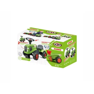 Comparateur de prix : FALK - 212C - Porteur tracteur Claas avec remorque, pelle et rateau TU