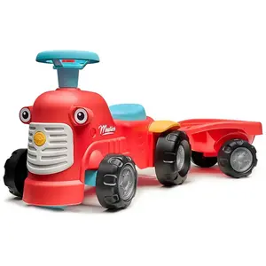 Comparateur de prix : Falk Porteur tracteur Maurice rouge avec remorque 1 à 3 ans -