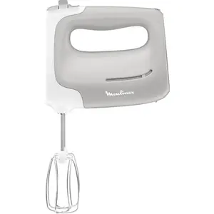 Comparateur de prix : Batteur Moulinex PREP MIX 450W 5 Vitesses 2 Fouets 2 crochets HM450B10