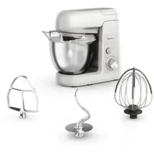 Comparateur de prix : Robot pâtissier Moulinex Bake Partner QA520B 1100 W Gris Fair