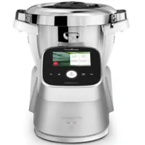 Robot cuiseur multifonction Moulinex i-Companion Touch Pro HF93EC 1550 W Argent pas cher
