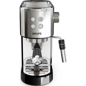 Comparateur de prix : Expresso Xp444c10 Cafetière Expresso A Pompe Virtuoso+ Inox Krups
