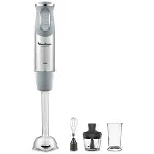Comparateur de prix : Mixeur Plongeant 3 En 1 Quickchef Dd655d10 - Inox Moulinex - Le Mixeur