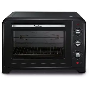 Comparateur de prix : Four chaleur tournante 60l 2200w noir Moulinex OX495810