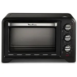 Comparateur de prix : Mini four posable Moulinex Optimo OX444810 1380 W Noir et Argent