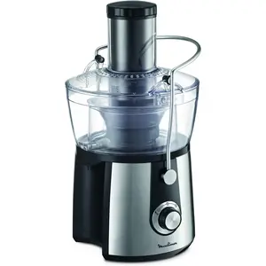 Centrifugeuse Moulinex Juice Express 0,8 L 800W Acier inoxydable Noir pas cher