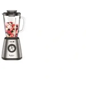 Comparateur de prix : Moulinex Blendforce 2 LM439D10 Mélangeur en verre 800W Inox