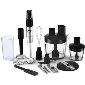 Comparateur de prix : Mixeur plongeant tefal hb95ld38 noir argenté 1200 w