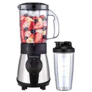 Comparateur de prix : Blender Moulinex Blend & Go LM1B1D10 300 W Argent et Noir