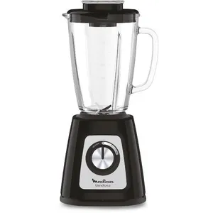 Comparateur de prix : Moulinex - blender 1,75l 800w noir lm430810 - blendforce LM430810