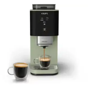 Machine à café à grain Krups SA401LE0 Coffee Crush Vert pas cher