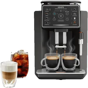 Krups Sensation Hot & Cold Machine à café automatique 12 recettes Cold... pas cher