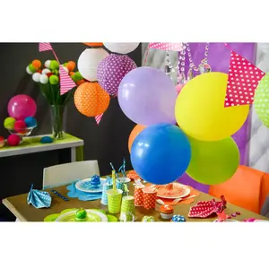 Comparateur de prix : Ballons en latex multicolores x 50