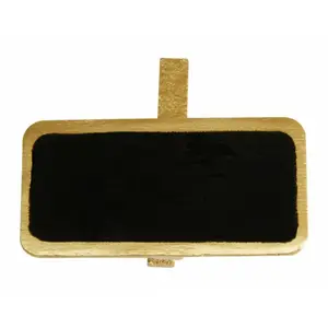 Comparateur de prix : Santex 12 ARDOISES SUR PINCE OR 4 X 2 CM