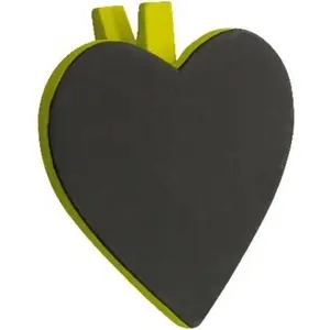 SANTEX Ardoise Coeur Sur Pince Vert pas cher