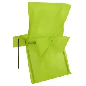 SANTEX Housse de Chaise avec Noeud Vert