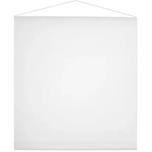 Santex TENTURE DE SALLE 80CM*12M - BLANC Blanc pas cher