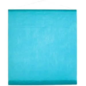 SANTEX Merkloos / Sans marque Tenture de salle 12m x 80cm tissu intissé Bleu pas cher