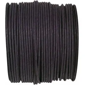SANTEX BOBINE CORDON LAITONNÉ NOIRE 20M Noir pas cher
