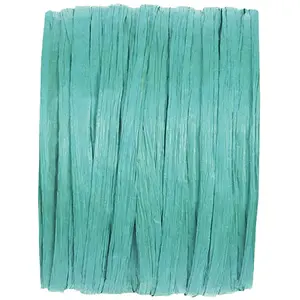 SANTEX Paper Raphia Turquoise pas cher