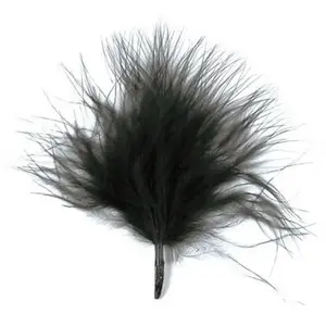 SANTEX Plume de couleur noir pas cher