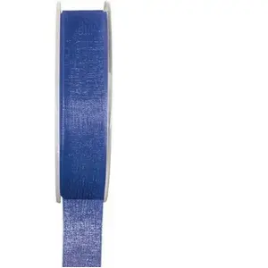 RueDeLaFete Ruban Organdi Bleu Roy 15 mm pas cher