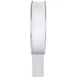 RueDeLaFete Ruban organdi 15 mm x 20m, Blanc pas cher