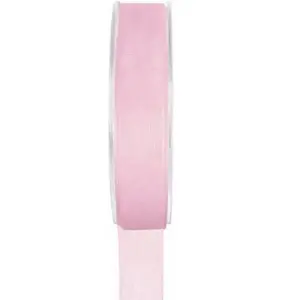 Santex RUBAN ORGANDI 15MM*20M - ROSE pas cher