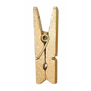 SANTEX 24 Mini Pinces en Bois ( 2.5 cm) Or pas cher
