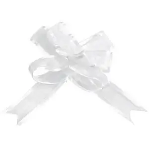 SANTEX 5 Mini Noeuds Automatiques- Largeur: 16 mm Blanc pas cher