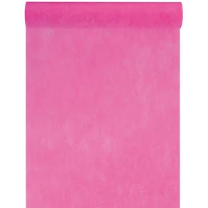 Santex Chemin de Table Tissu Intissé Fuschia de 10mx30cm pas cher